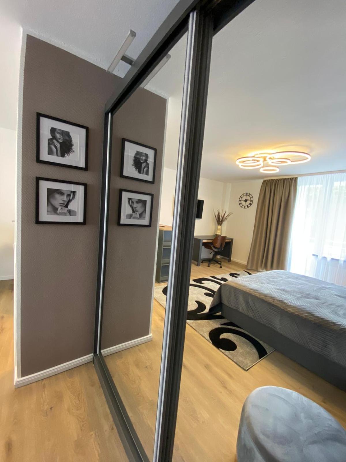 Luxus Apartment With Balcony Dortmund Kültér fotó
